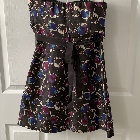 mini strapless dress - Picture 3 of 4